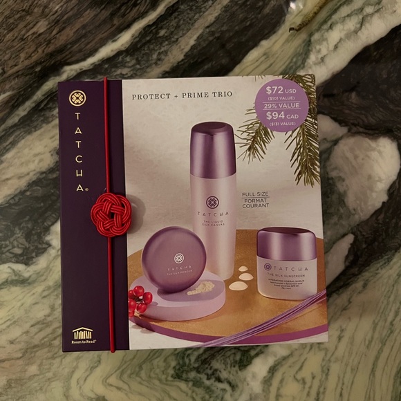 TATCHA Skin Protect + Prime Trio